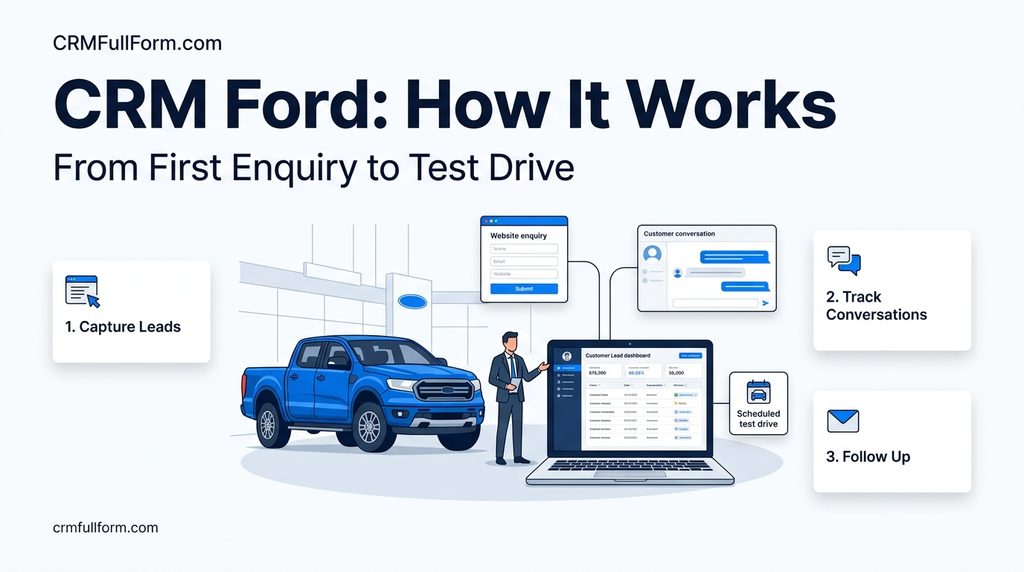 CRM Ford: What It Is, How It Works, and Which CRM Do Ford Dealers Use?