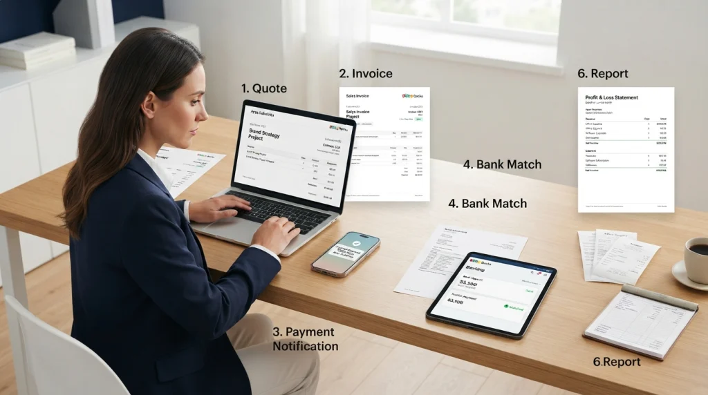 Zoho Books Features